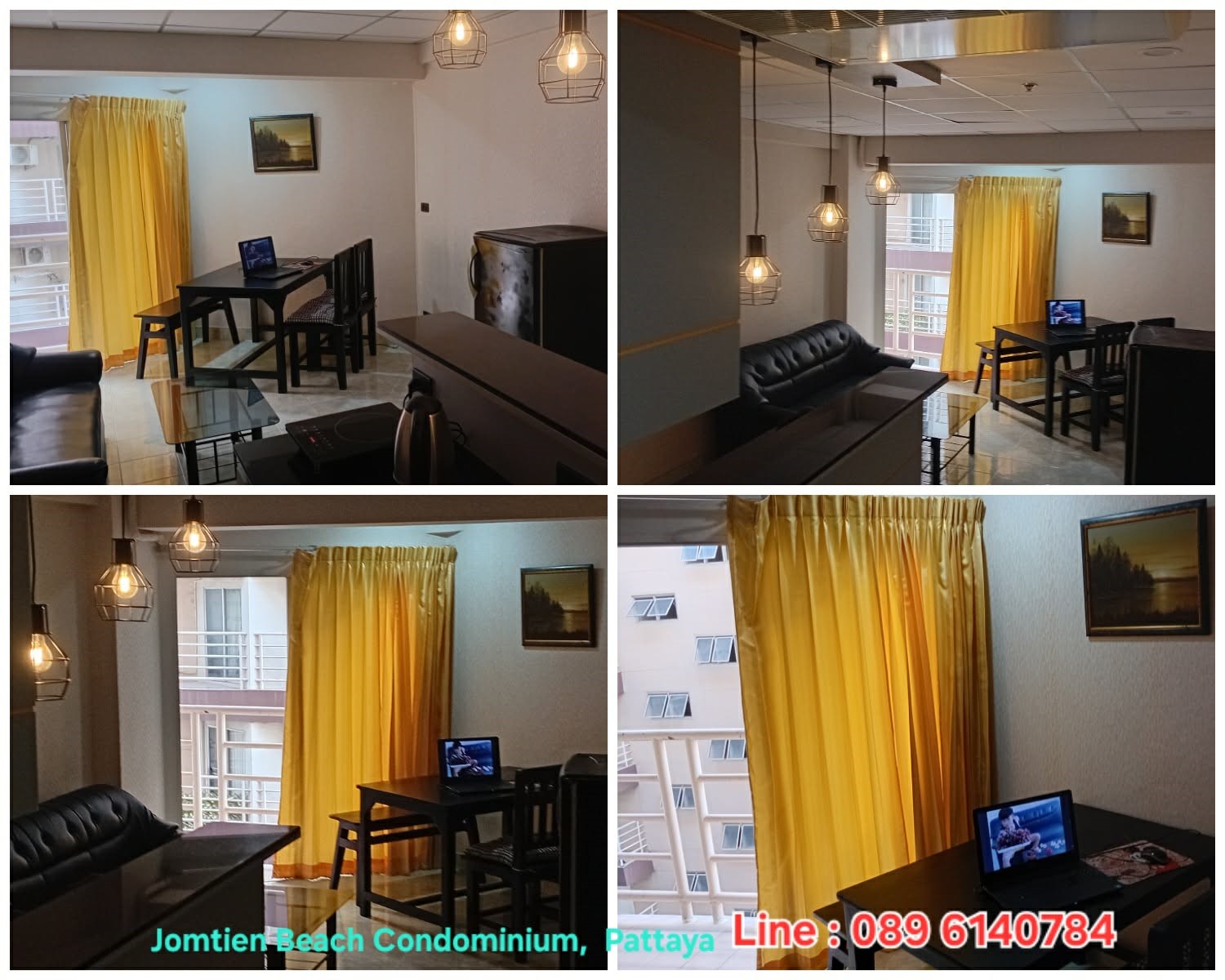 To rent One-Bed Room at Jomtien Condominiun beside of Jomtien Beach, Pattaya at Cheap Price